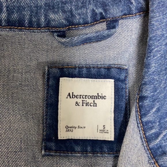 Abercrombie and Fitch jean jacket - Picture 4 of 4